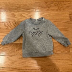 “I was Made to Love you” Valentine’s Day sweater 12-18 months